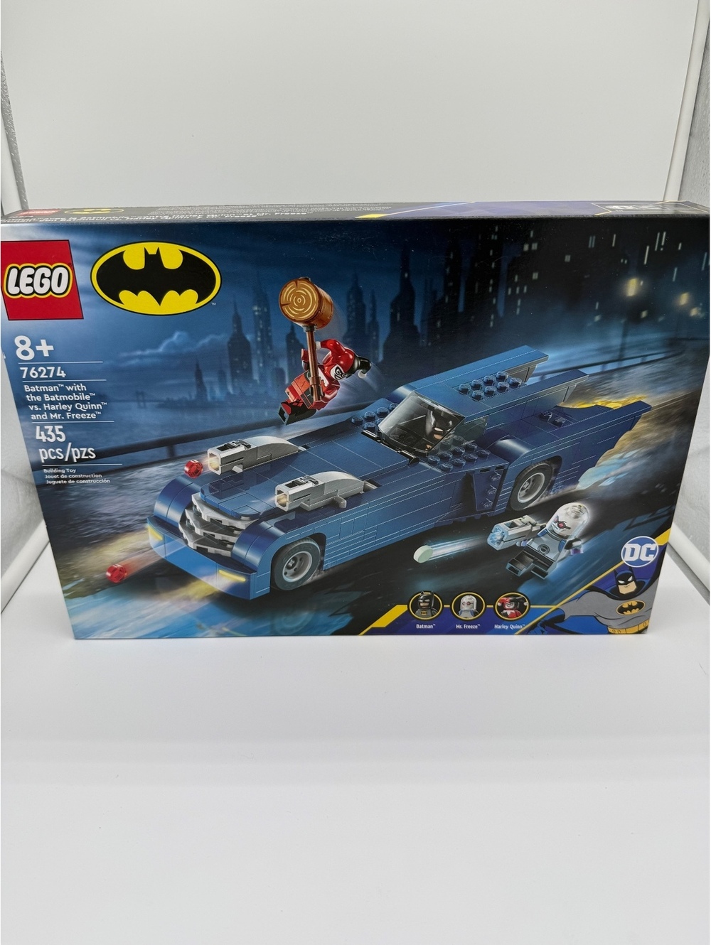 LEGO DC 76274 Batman with Batmobile vs Harley Quinn & Mr Freeze NEW-Retired